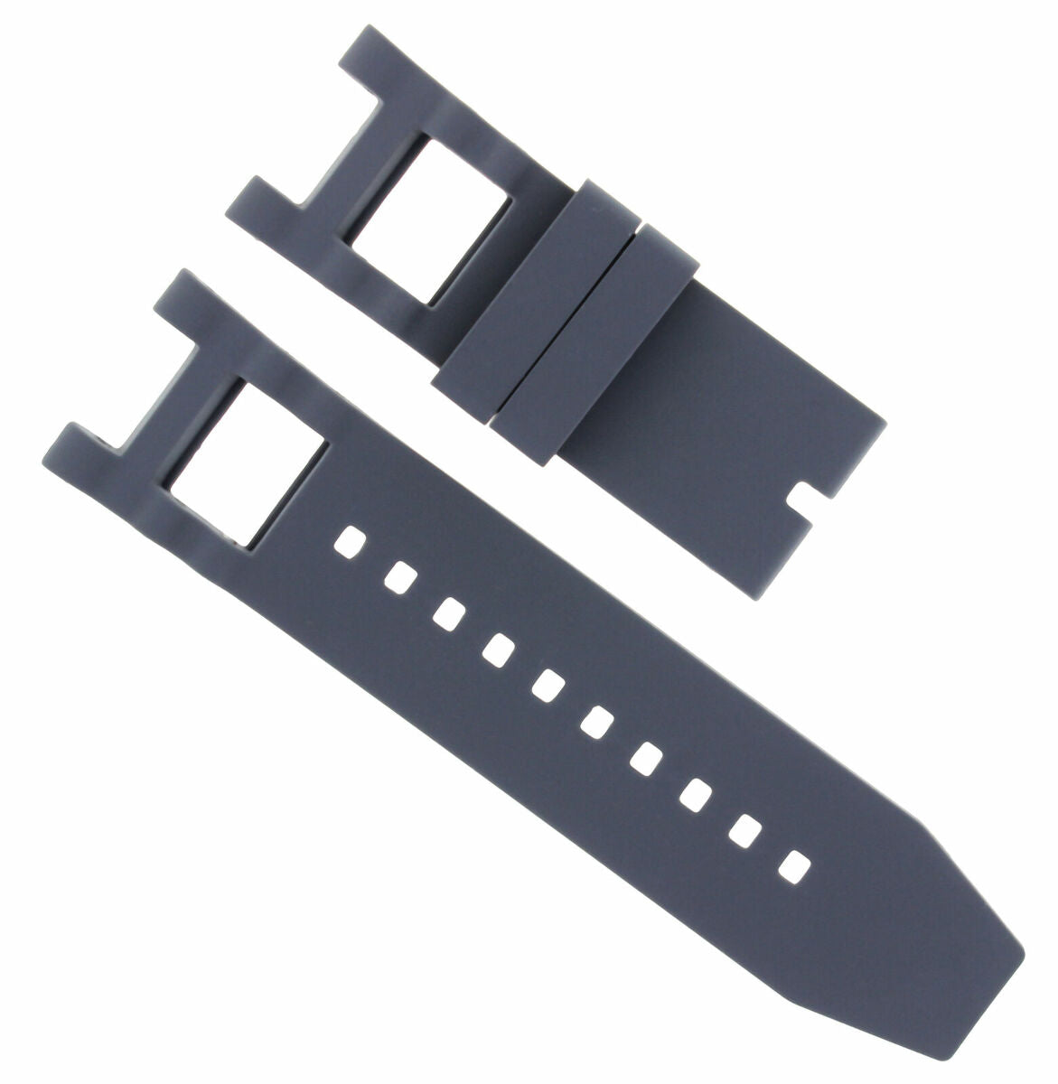 RUBBER WATCH BAND STRAP FOR INVICTA SUBAQUA NOMA COLLECTION 5511 15798 GREY