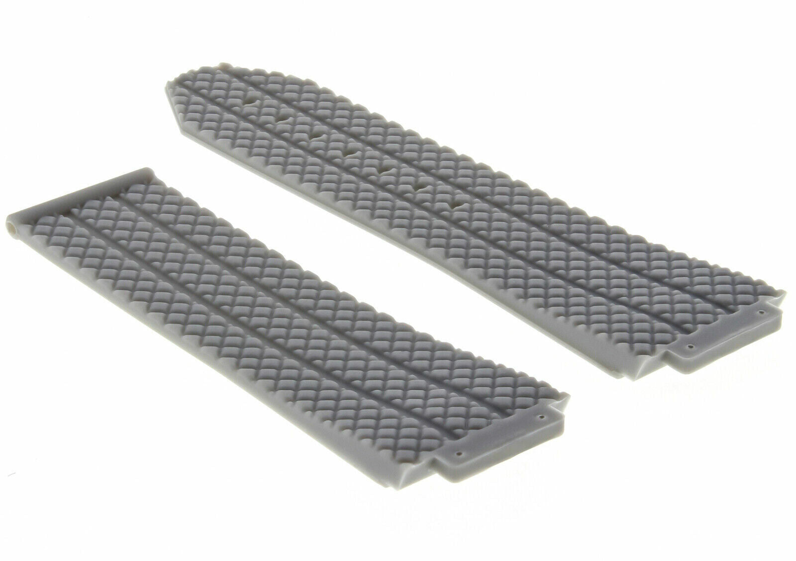 24MM RUBBER BAND STRAP FOR HUBLOT 44-45 H BIG BANG 4 SCREW + SCREW DRIVER GREY