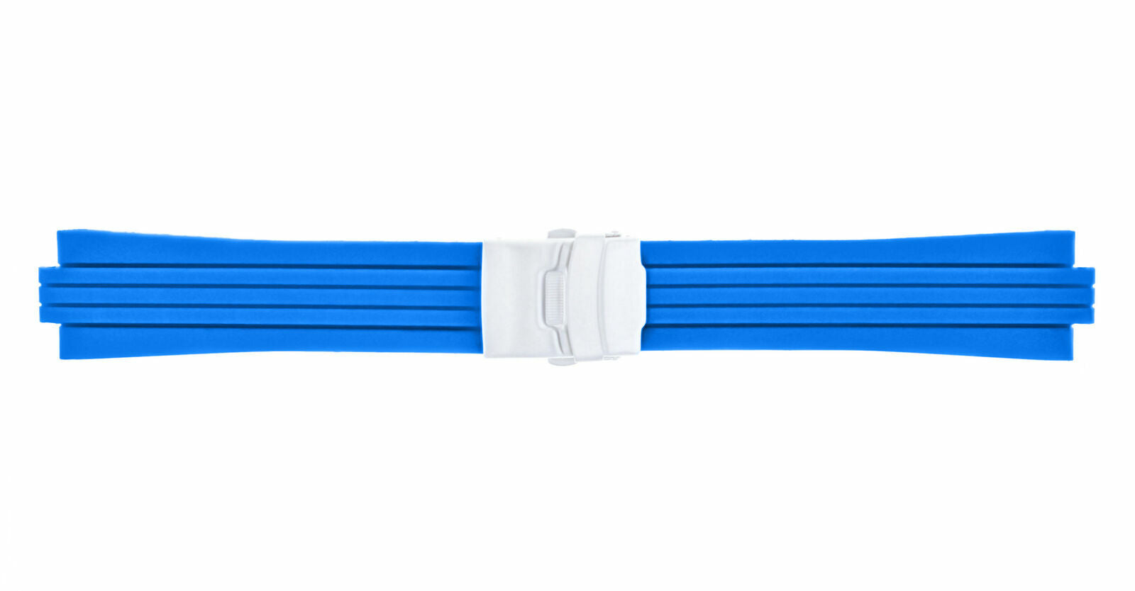 23MM 11MM RUBBER DIVER BAND STRAP BRACELET FOR ORIS TT2 F1 CHRONO WATCH BLUE