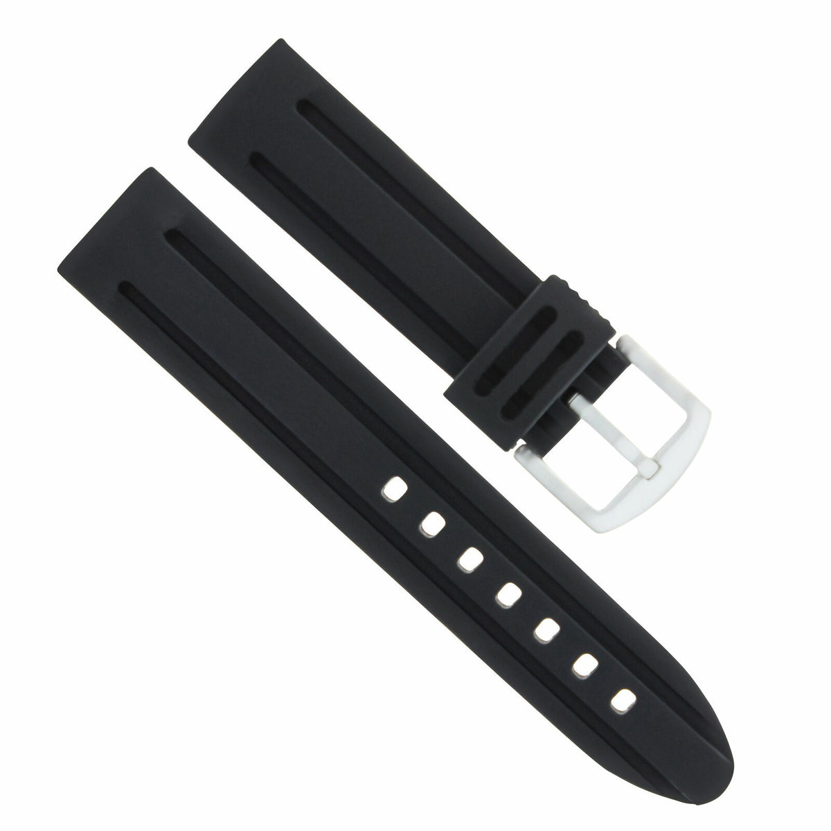Legend Silicone Strap Swiss Legend 29MM Grey Silicone Rubber Watch Strap Lebanon  main image 4