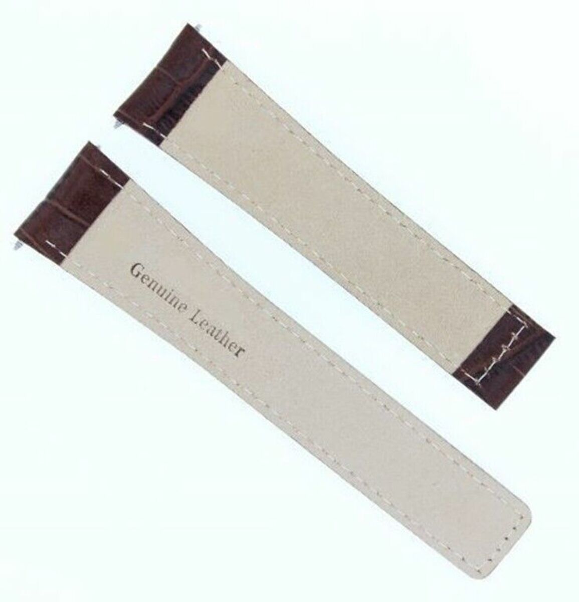 20/16MM LEATHER STRAP BAND FOR TAG HEUER MONZA CR2113 FC5013 FC5111 CLASP BROWN