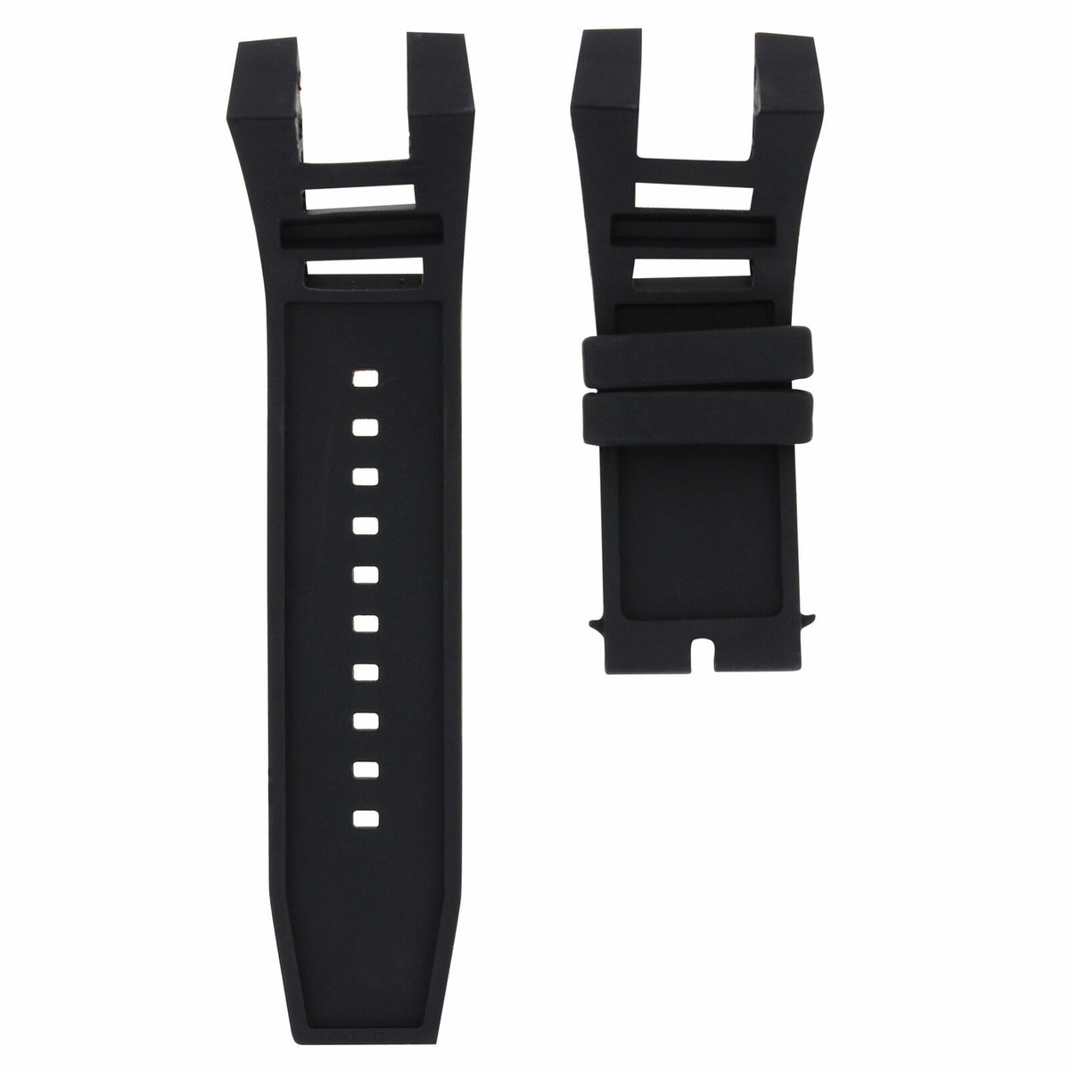 Rubber Watch Band Strap for Invicta Subaqua Noma IV 4 - 6575 6576 6584 6585 6586, front view