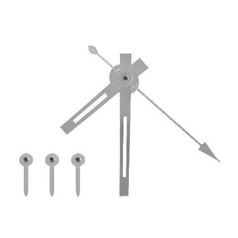 3 SET WATCH HAND FOR ROLEX CHRONOGRAPH DAYTONA VALJOUX 7750-7753 SILVER
