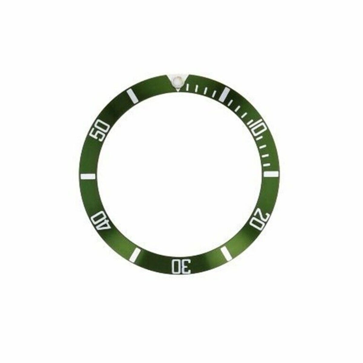 BEZEL INSERT FOR SEIKO SKX031 SKX033 J+K 7S26-0040 - 100M WATCH GREEN