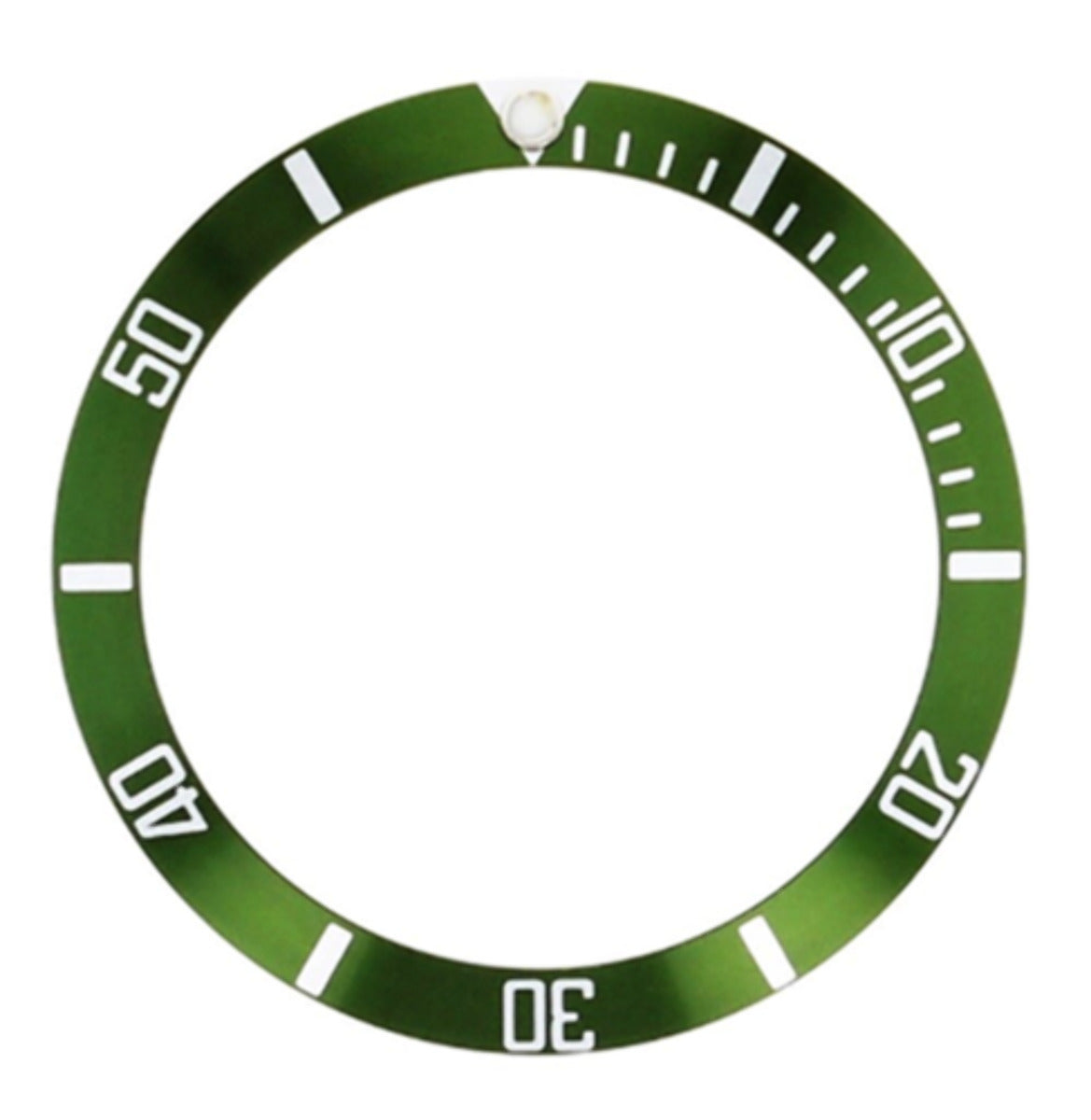 BEZEL INSERT FOR SEIKO SKX031 SKX033 J+K 7S26-0040 - 100M WATCH GREEN