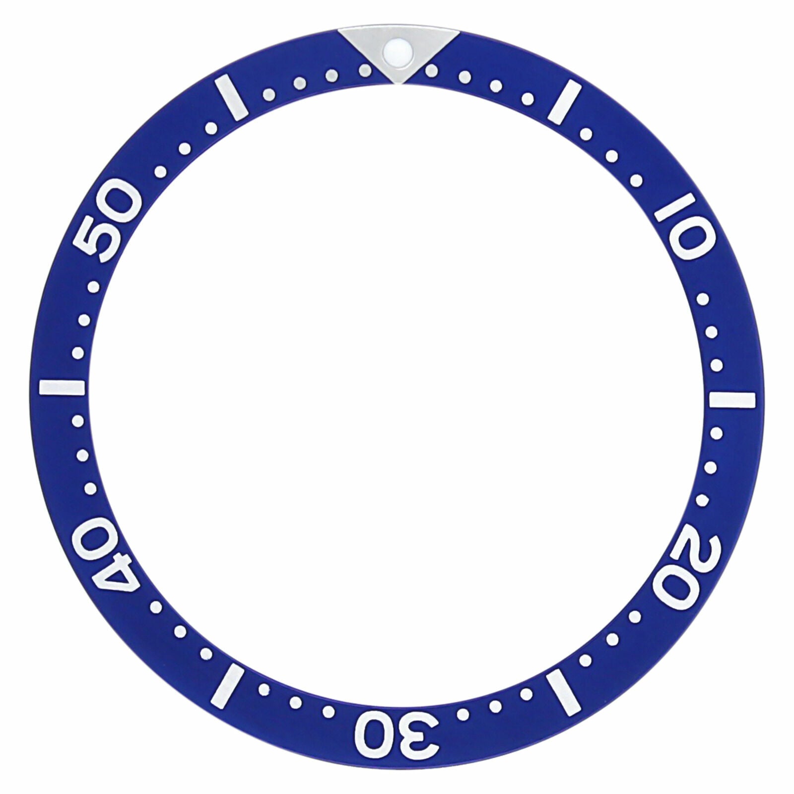 BEZEL INSERT FOR SEIKO 7002 6309 7S26 SKX007K2 7S26-0030 DIVER AUTOMATIC BLUE