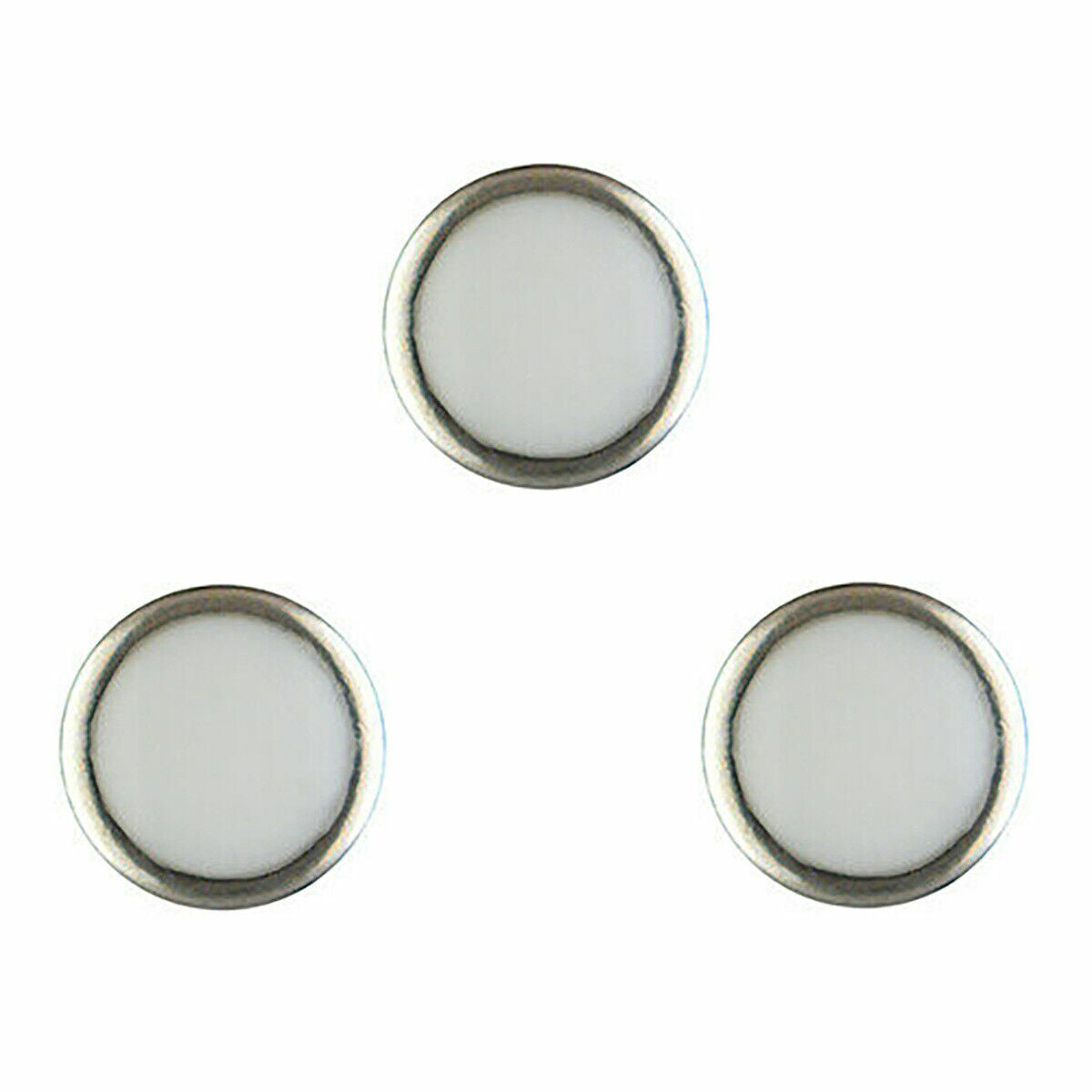 3 PEARL DOT PIP FOR BEZEL INSERT ROLEX DEEPSEA 116660 WATCH BLUE LUMINOUS USA