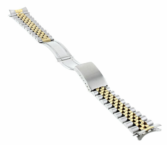 20MM GOLD/SS TWO TONE JUBILEE WATCH BAND 36MM ROLEX DATEJUST 16200 16233 16234