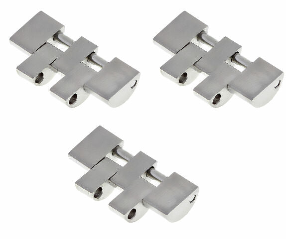 3 SOLID LINK FOR 31MM ROLEX WATCH JUBILEE WATCH BAND 178344 178384 178274 178240
