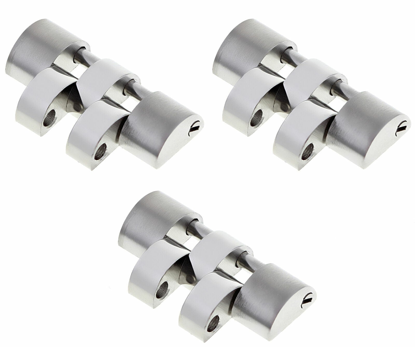 3 SOLID LINK FOR 31MM ROLEX WATCH JUBILEE WATCH BAND 178344 178384 178274 178240