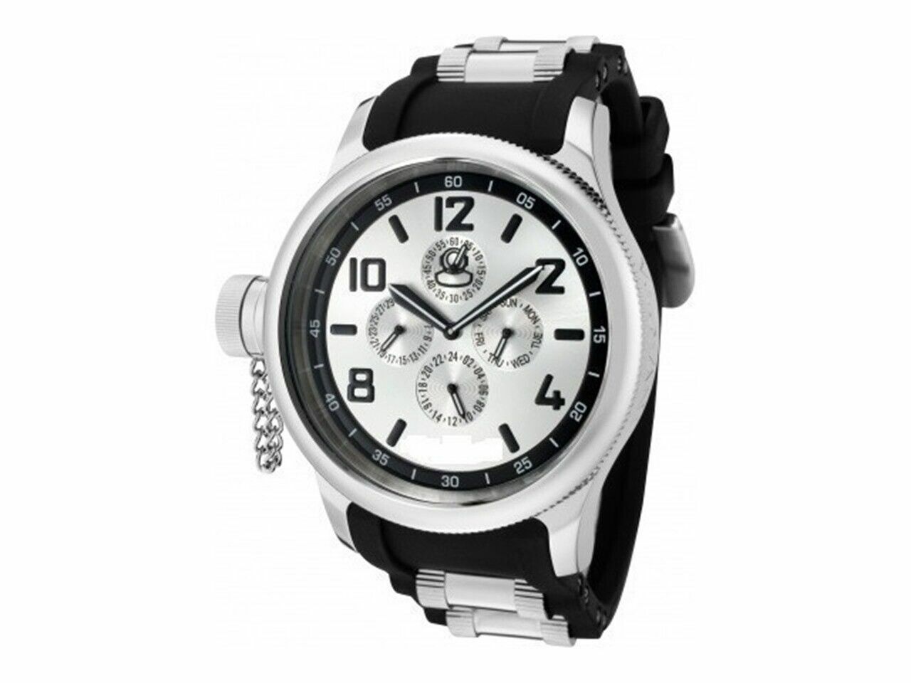 26MM RUBBER WATCH STRAP FOR INVICTA RUSSIAN DIVER 1218 1199 1798 1799 BROWN