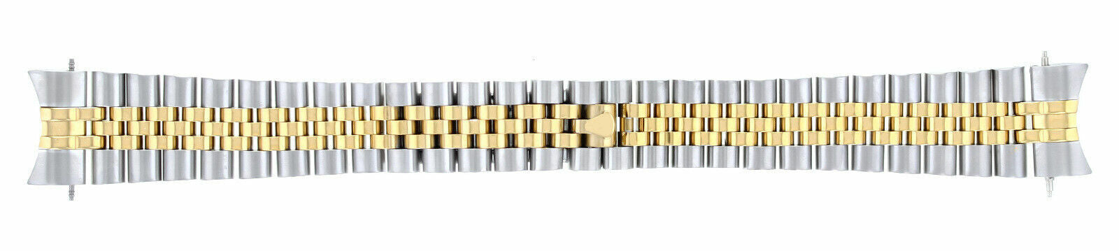 20MM JUBILEE WATCH BAND FOR ROLEX 116200 116233 116234 HIDDEN CLASP TWO TONE
