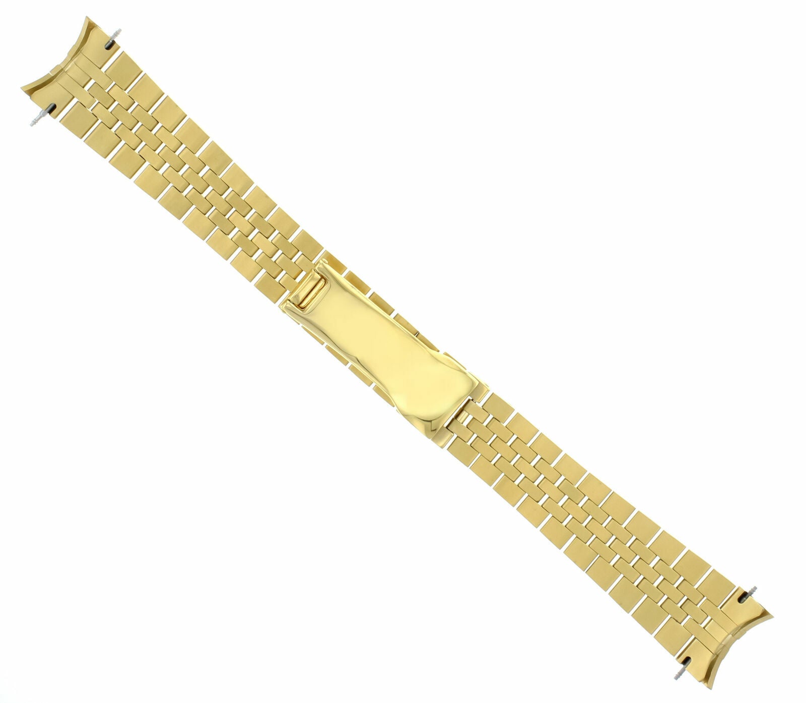 20MM JUBILEE WATCH BAND SOLID LINK FOR ROLEX 116200 SOLID HIDDEN CLASP GOLD
