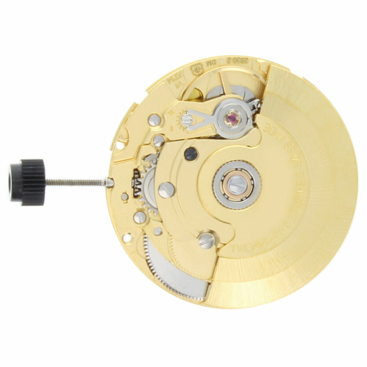 GENUINE ETA 2836-2 NEW WATCH MOVEMENT FOR AUTO DAY DATE GOLD 3H GOLD SWISS MADE