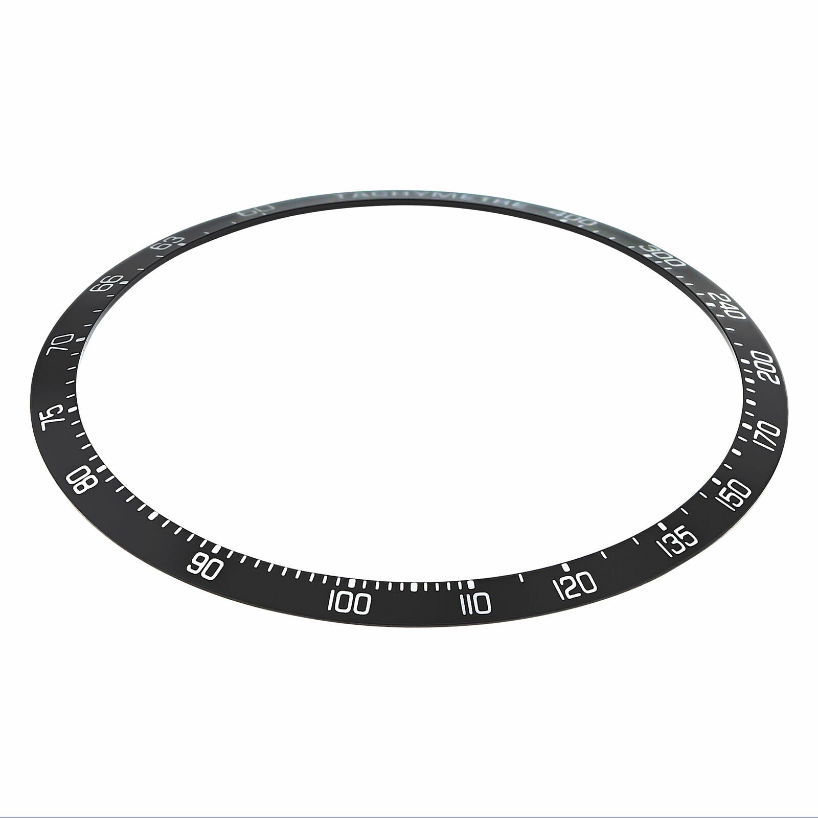 BEZEL INSERT FOR TAG HEUER CV-2012 CV-2013 CV2014.FT6014 CARRERA CALIBRE 16 BLAC