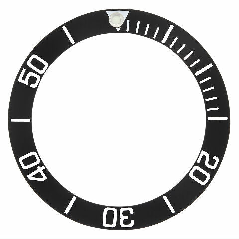 BEZEL INSERT FOR TAG HEUER AQUARACER 2000 PROFESSIONAL QUARTZ WATCH BLACK