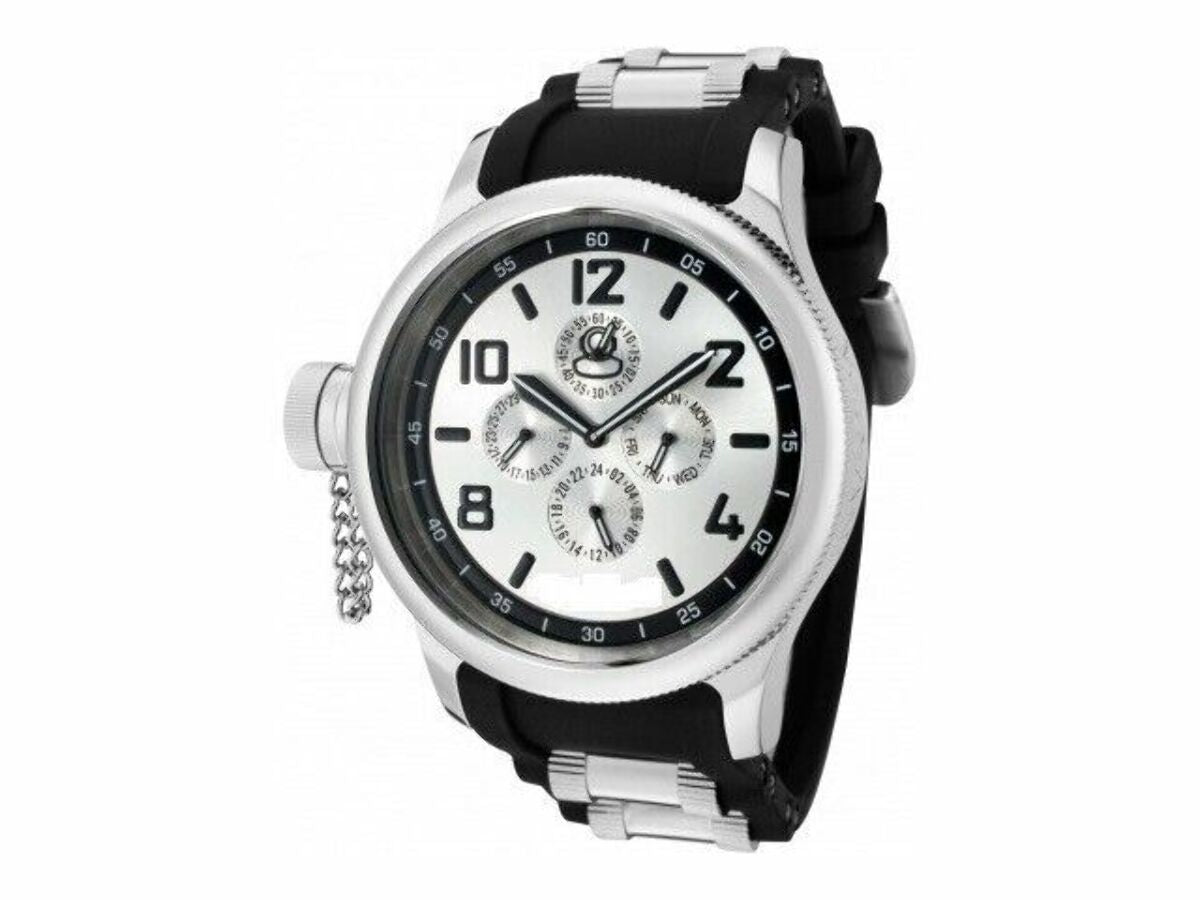 BLACK RUBBER WATCH BAND STRAP FOR INVICTA SIGNATURE RUSSIAN DIVER 1433 1438 4339