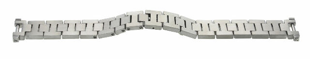 18MM WATCH BAND BRACELET FOR FIT 35MM CARTIER MIDSIZE GMT 2377 CHRONOGRAPH 2412