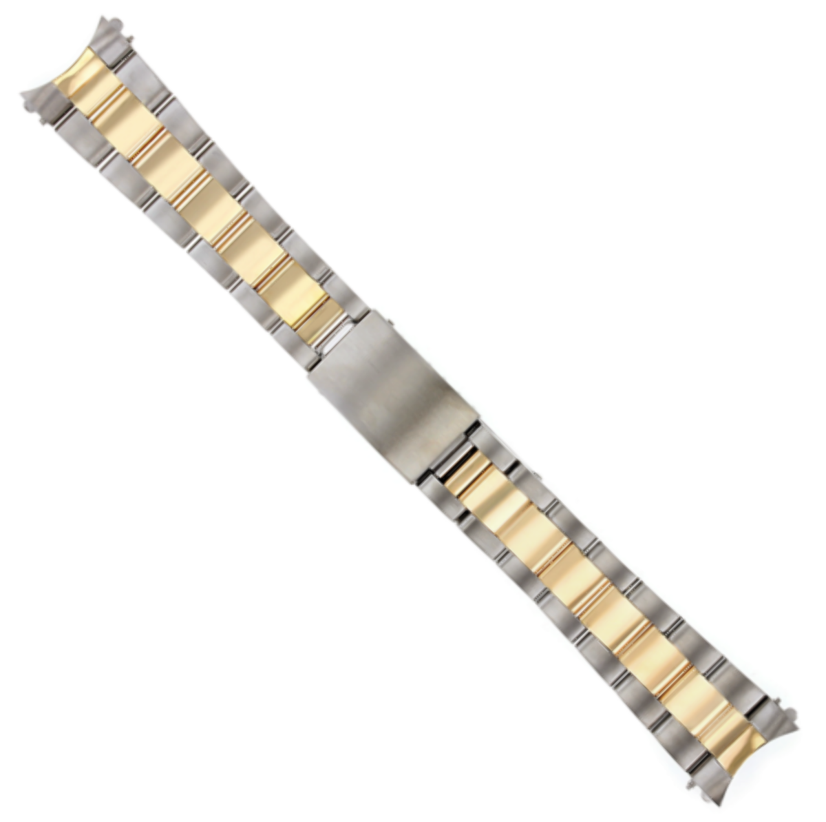 20MM 14K GOLD TWO TONE OYSTER BAND FOR 36MM ROLEX DATEJUST 1602 1603 16014 16018