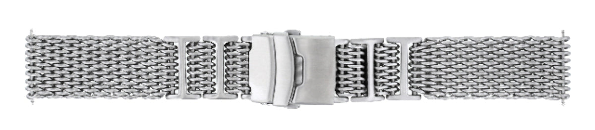 22MM WATCH BAND FOR 40MM PANERAI LUMINOR MARINA SHARK MESH 4MM THICK H LINK