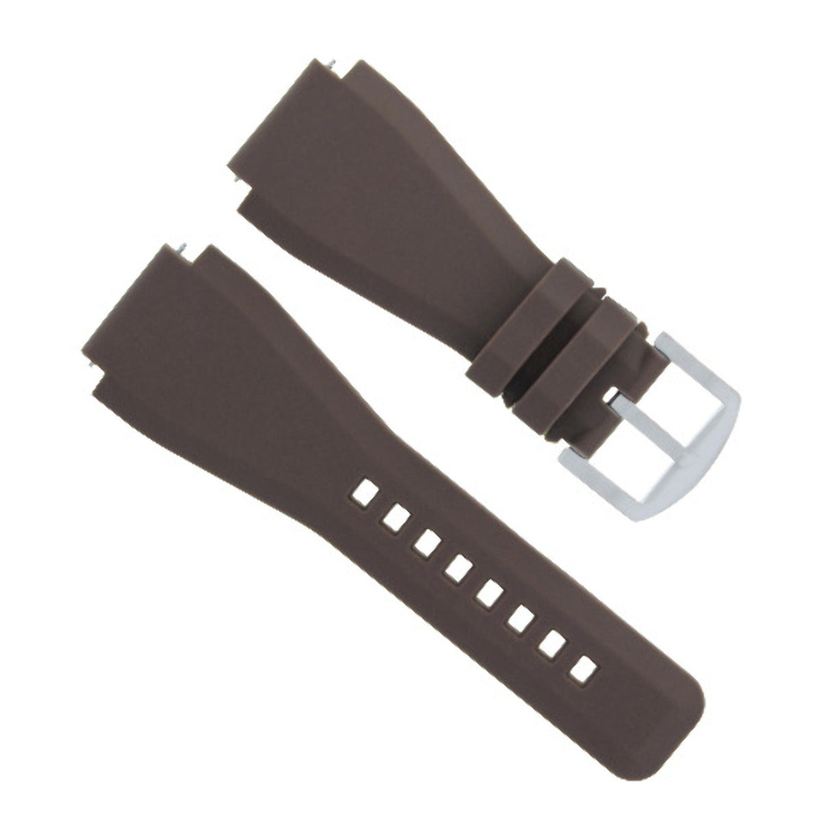 24MM RUBBER WATCH BAND STRAP FOR SONY SMART WATCH 2 II WATCH BRUSH BUCKLE