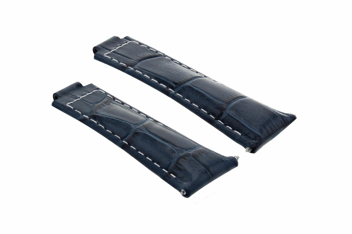 20MM LEATHER WATCH STRAP FOR ROLEX DAYTONA 16518 116520 116523 SHORT MEDIUM LONG