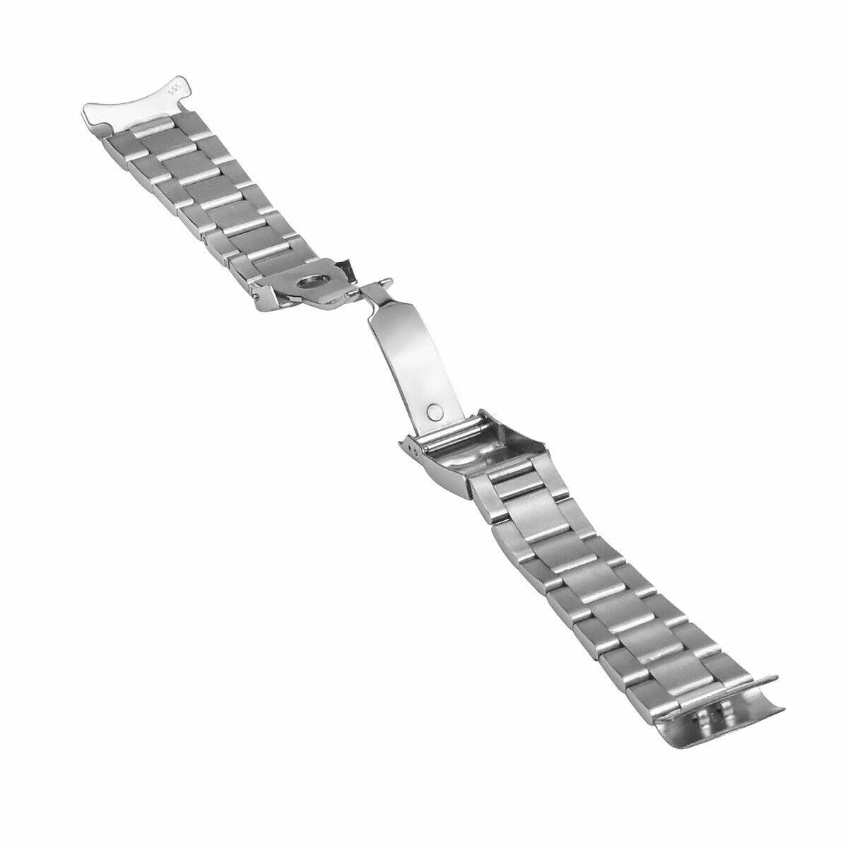 OYSTER WATCH BAND BRACELET FOR ROLEX DAYTONA WATCH FLIP LOCK 20MM SHINY CTR