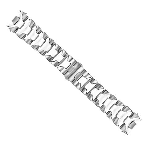 24mm Watch Band for 44mm Panerai Luminor Marina PAM 164 Bracelet Heavy Stainless, underside view