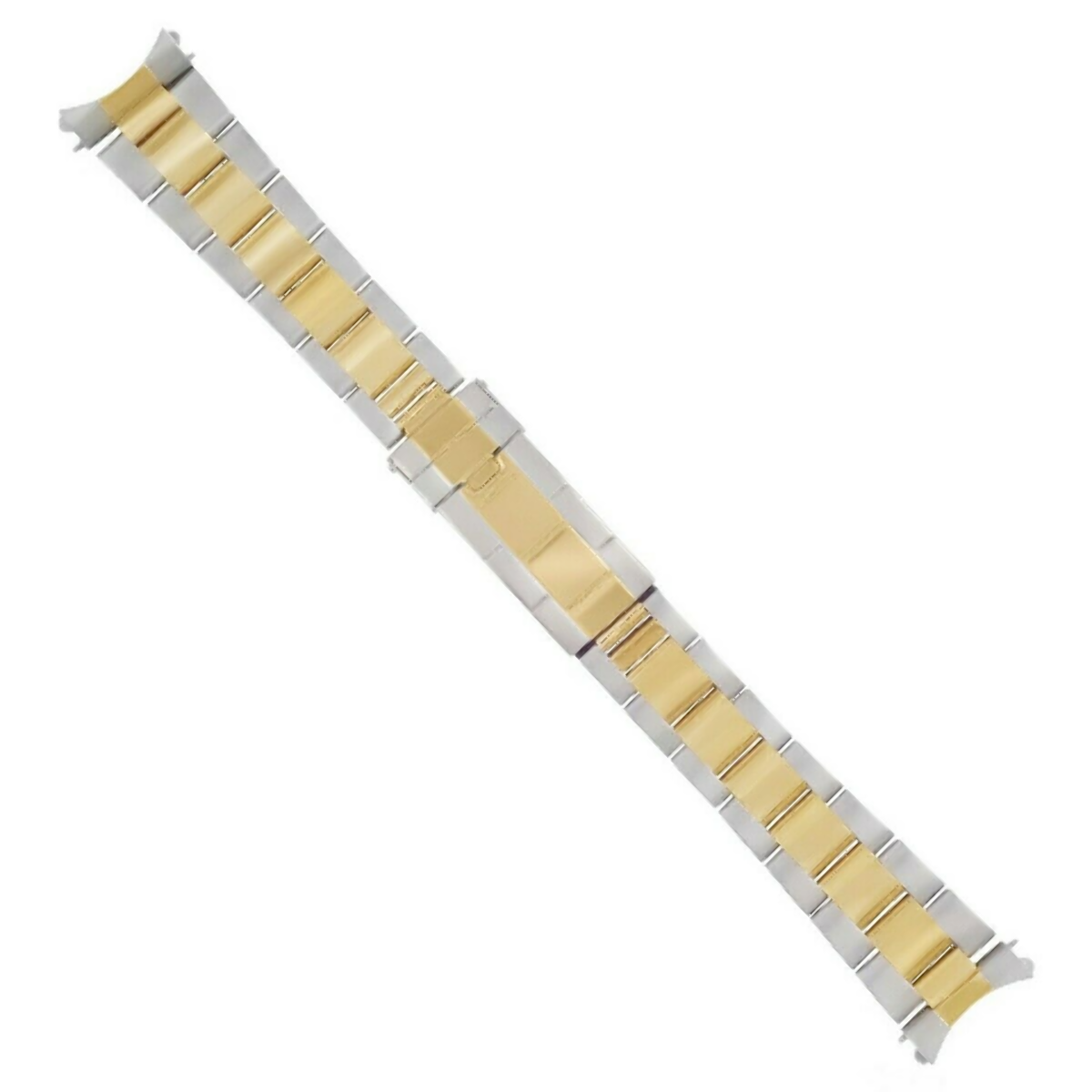 20MM OYSTER WATCH BAND FOR ROLEX GMT , GMT II MASTER TWO TONE FLIP LOCK CLASP