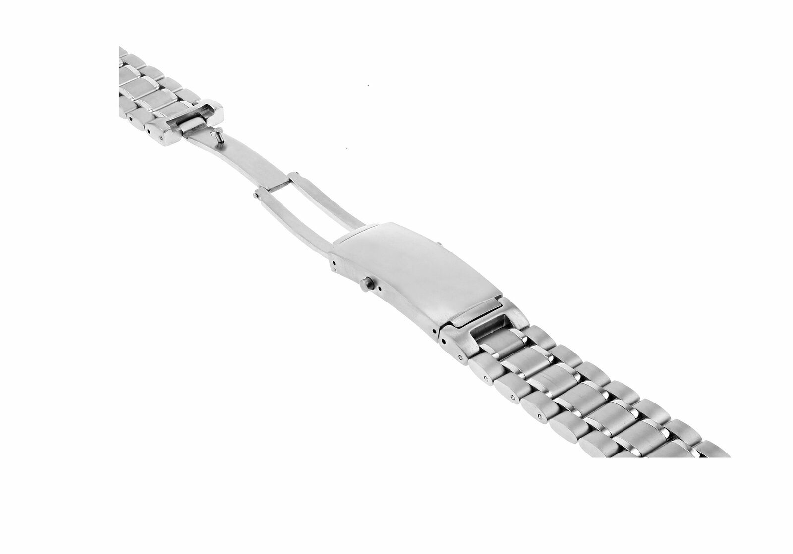 18MM WATCH BAND SOLID LINK BRACELET FOR OMEGA SPEEDMASTER 3510.50 S/STEEL HEAVY