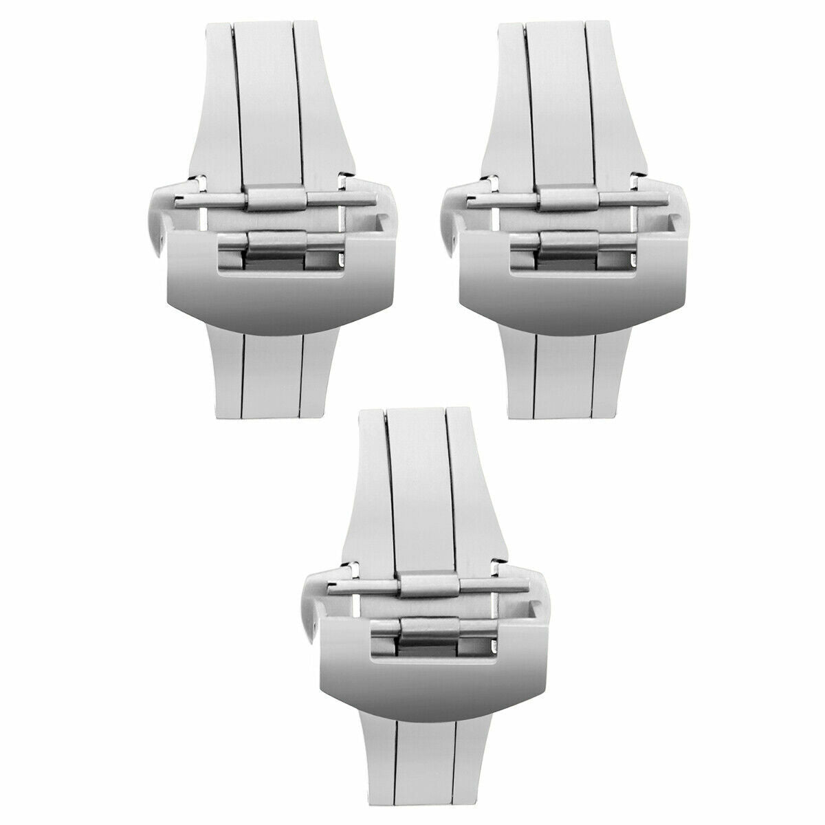 3-22MM DEPLOYMENT CLASP BUCKLE FOR PANERAI WATCH 24MM LEATHER STRAP BAND BRUSH