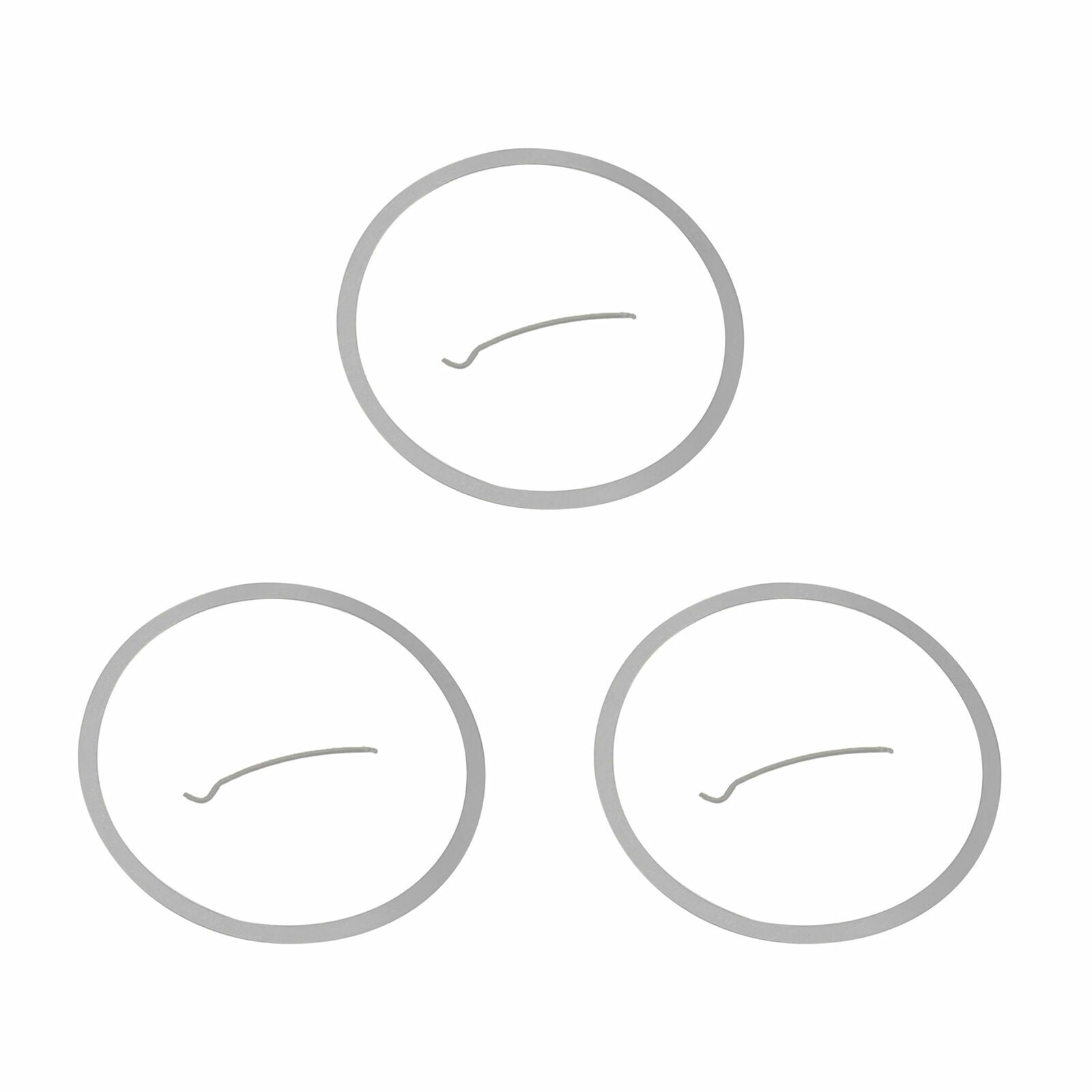 3 BEZEL TENSION WASHER + CLICK SPRING FOR ROLEX GMT 16700 16710 16713 16718