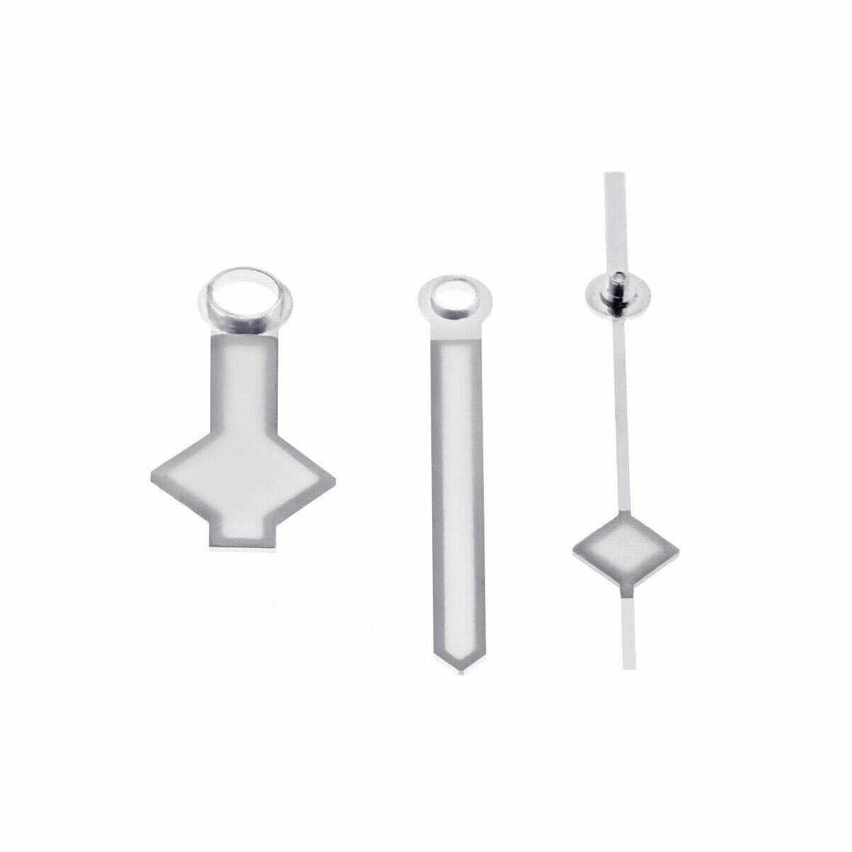 SNOW FLAKE WATCH HAND FOR MOVEMENT MIYOTA 8205/8215,DG2813 ,602 SILVER SHINY