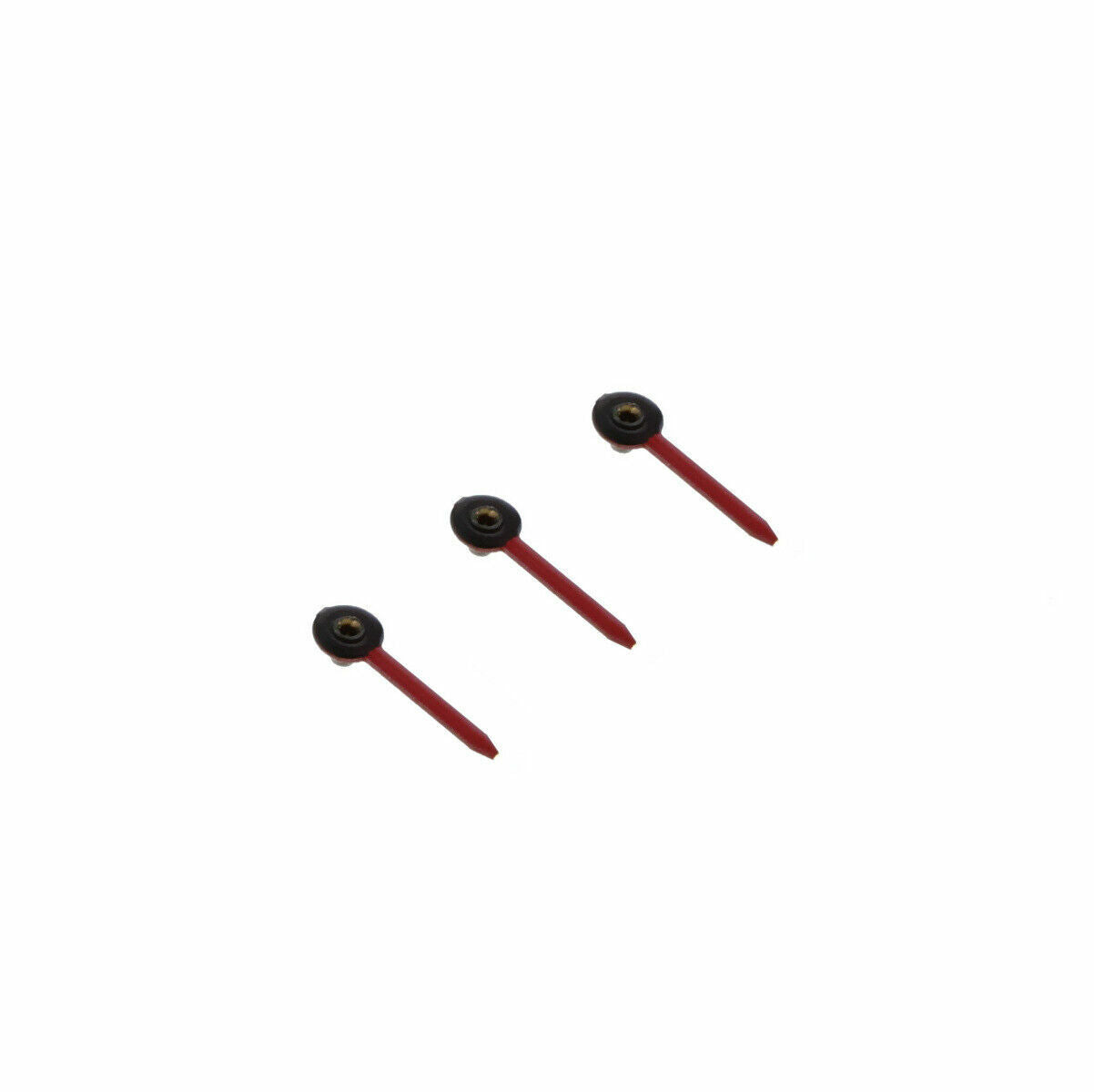 3 SIDE SECOND CHRONO WATCH HAND DAYTONA FOR ROLEX 4030-4130 16519 BLACK/RED