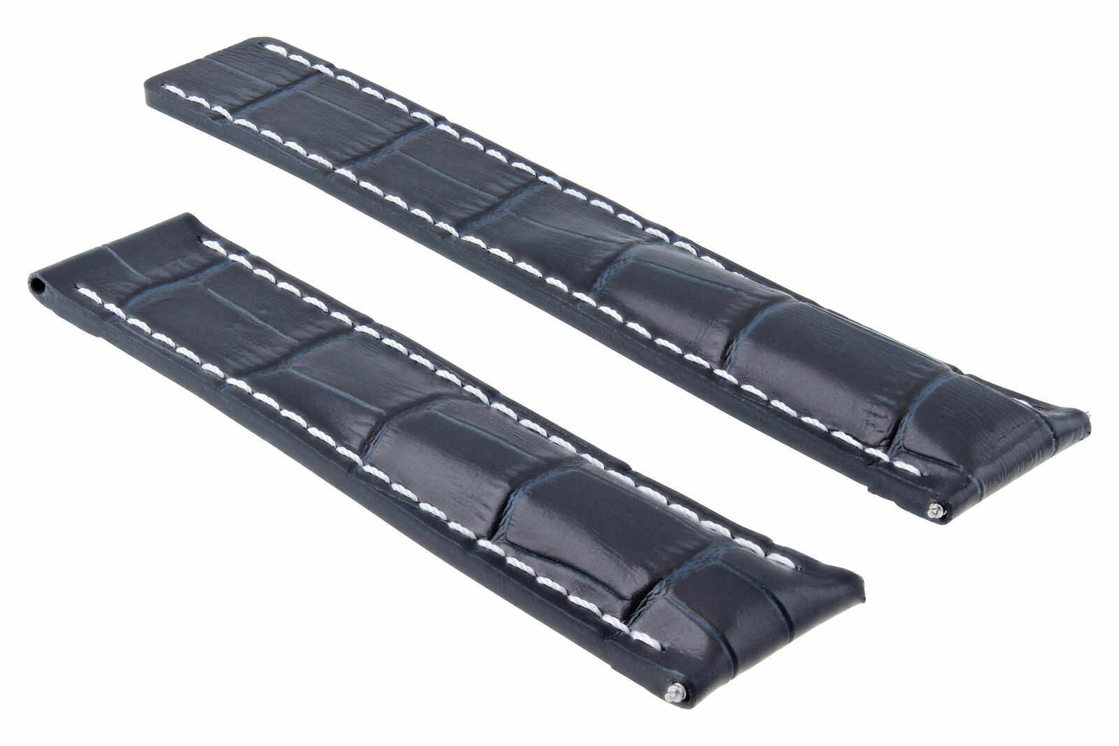 22MM LEATHER STRAP BAND FOR TAG HEUER CARRERA FORMULA F1 AQUARACER WATCH BLUE WS