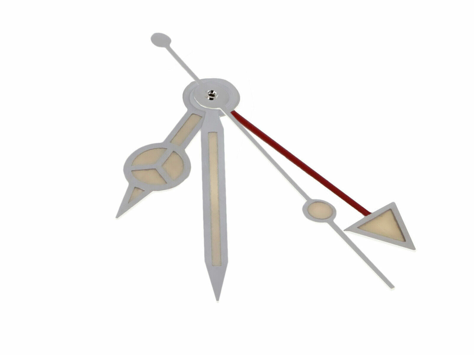 WATCH HAND AGED VINTAGE FOR ROLEX GMT 16570 16700 16710 16713 16718 16760 SILVER