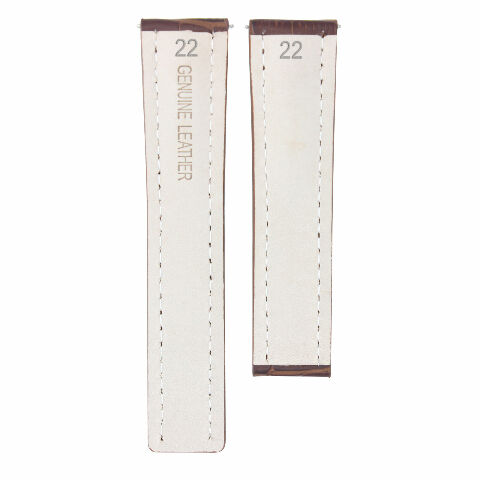 22MM LEATHER WATCH BAND STRAP FOR TAG HEUER CARRERA MONACO BROWN TOP QUALITY