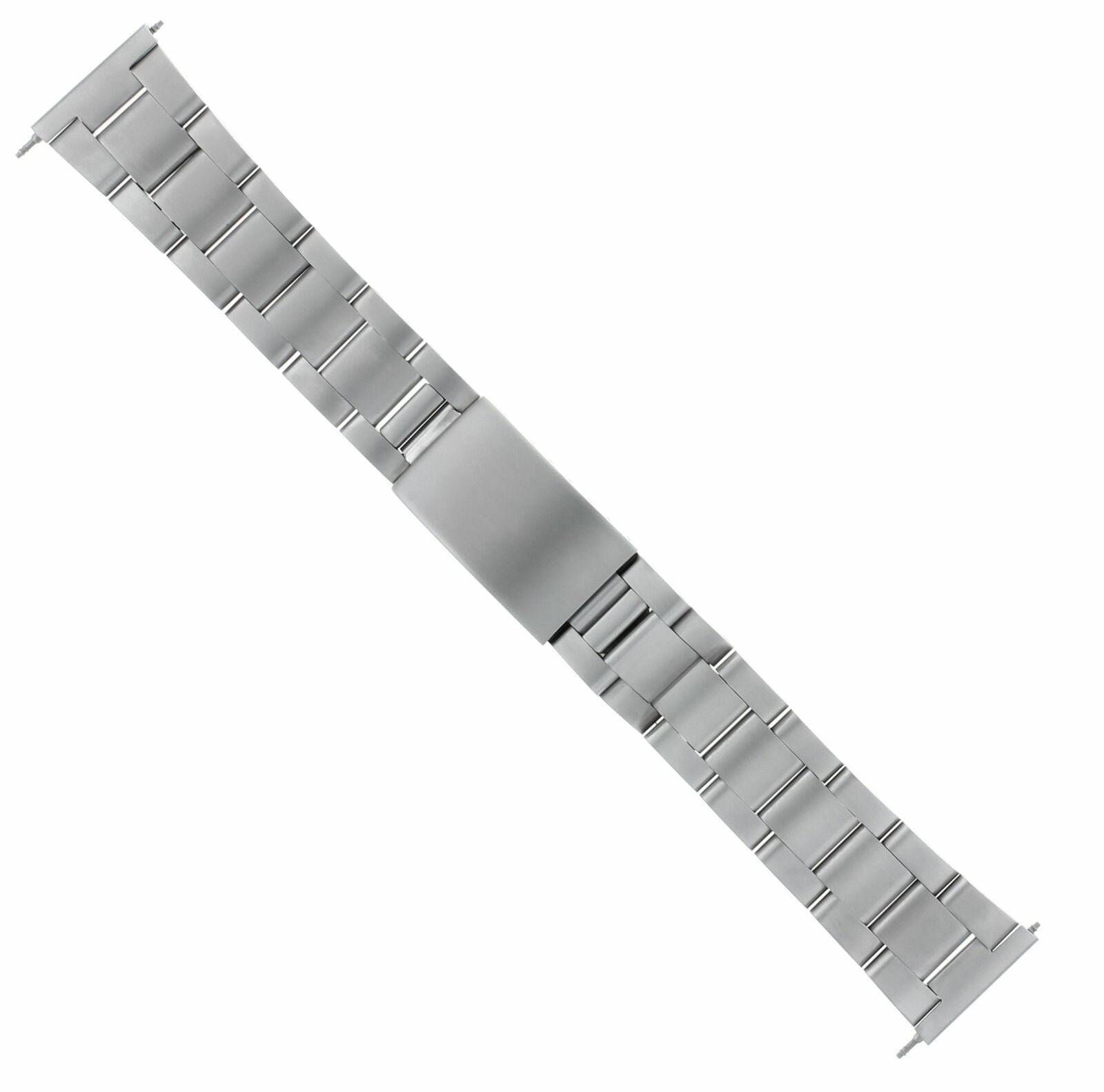 19MM HEAVY OYSTER WATCH BAND BRACELET FOR TAG HEUER F1 SPEEDMASTER STRAIGHT END