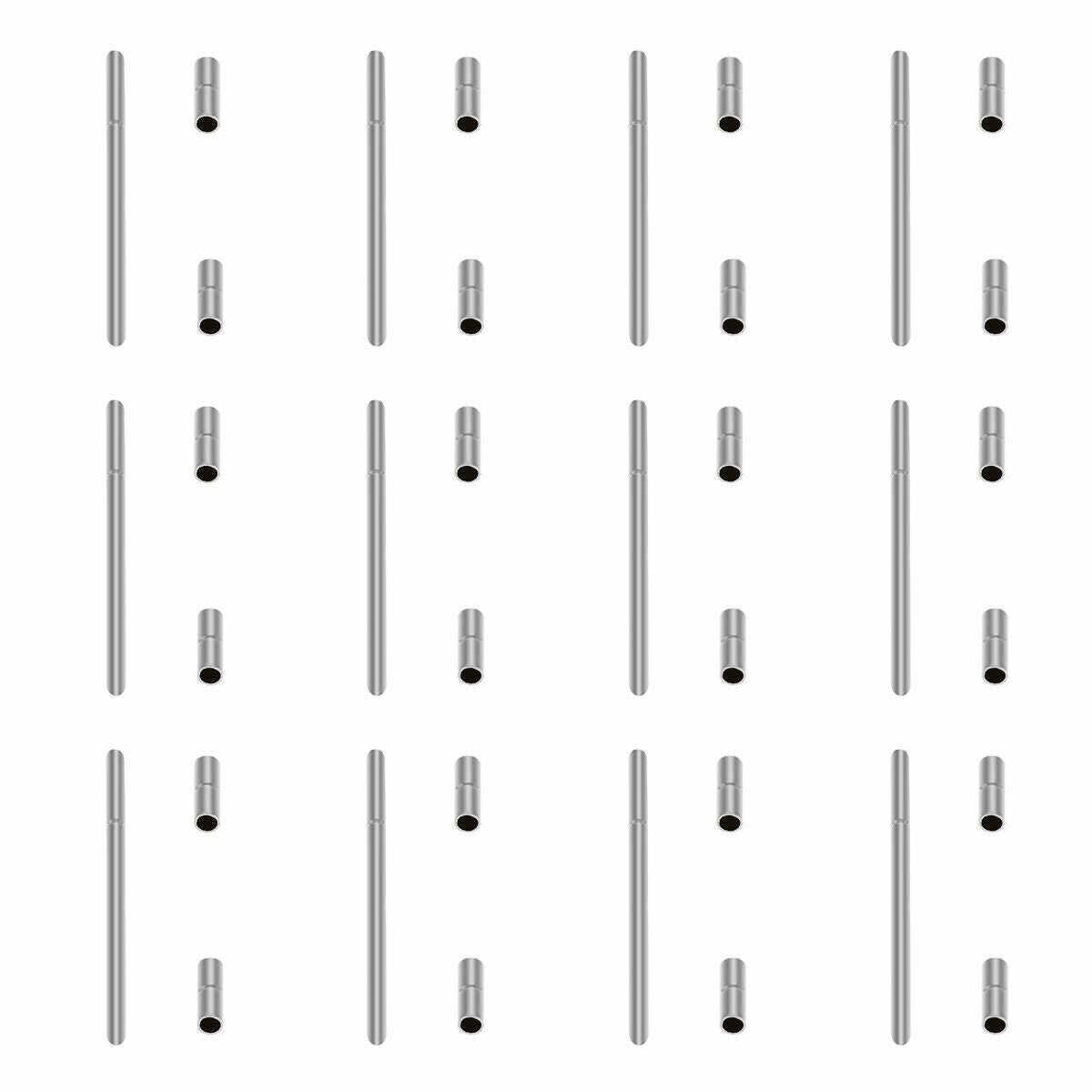 10 SET LINK PIN TUBE FOR OMEGA SEAMASTER BAND 1503-825 1504/826 2531.80 2221 2541