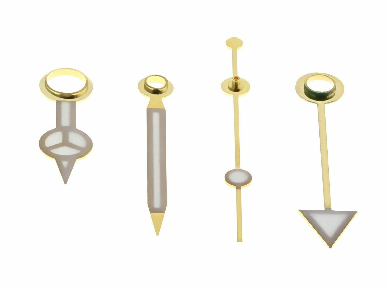 GREEN GMT WATCH HANDS FOR ROLEX GMT MASTER II 3185-3186 116710LN, 116713 GOLD