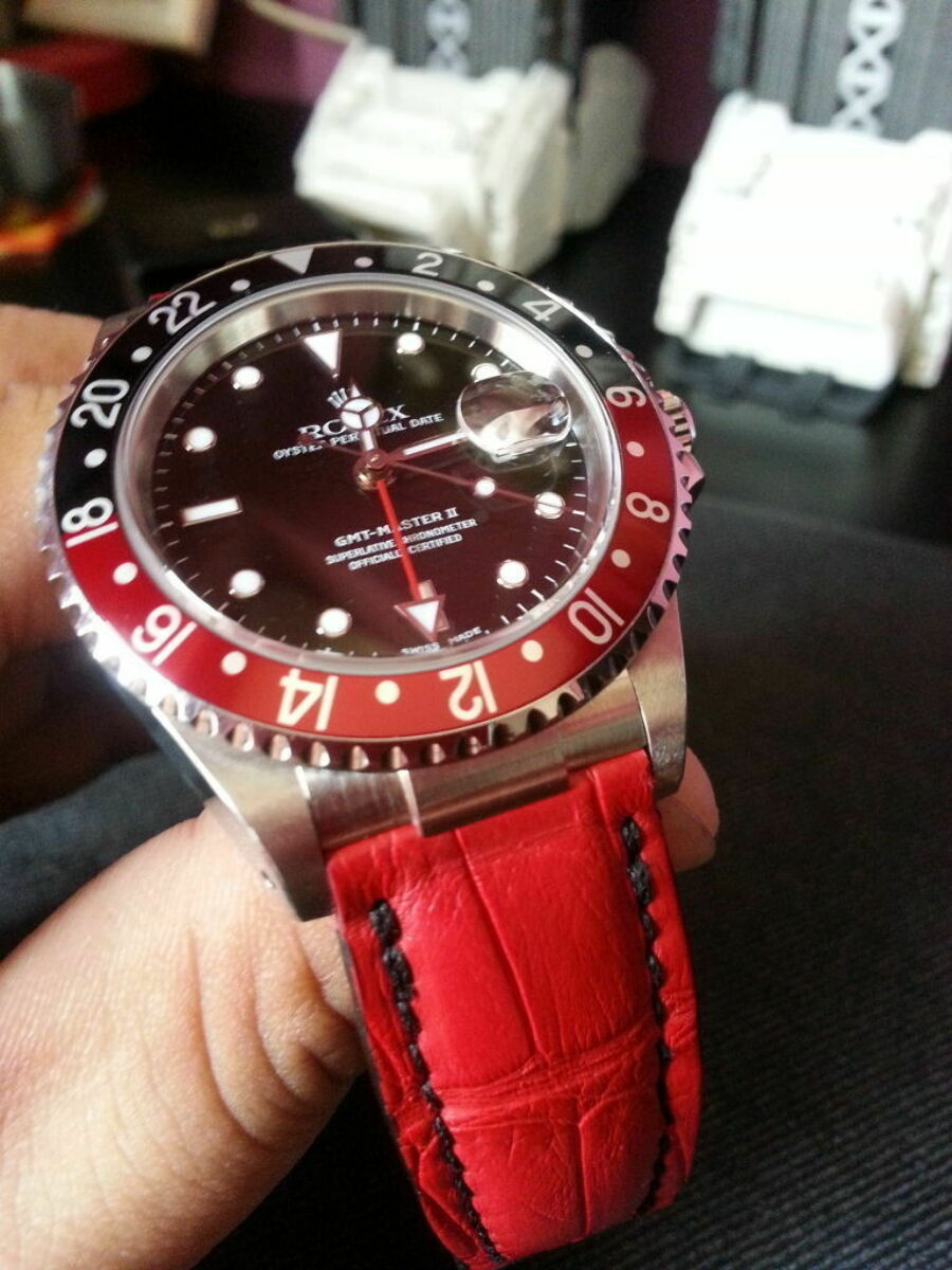 2 STRAP END LINK PIECE FOR ROLEX GMT II 16570 16700 16710 16713 16718 OYSTERFLEX