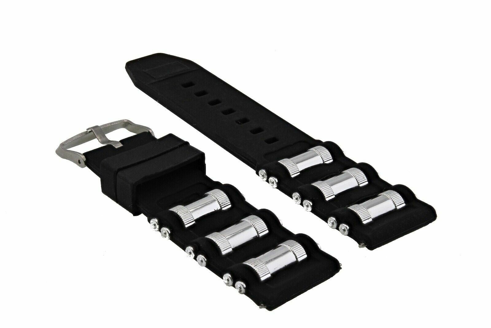 26MM RUBBER WATCH BAND STRAP FOR INVICTA EXCURSION 18202 1805 1845 1959 BLACK