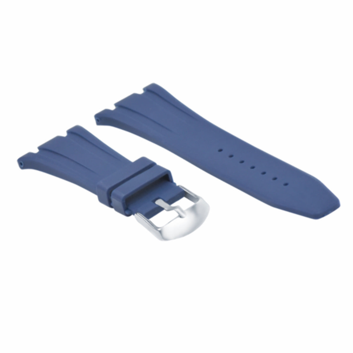 26MM AP RUBBER BAND STRAP FOR 41MM AUDEMARS PIGUET 15300 ROYAL OAK OFFSHORE BLUE