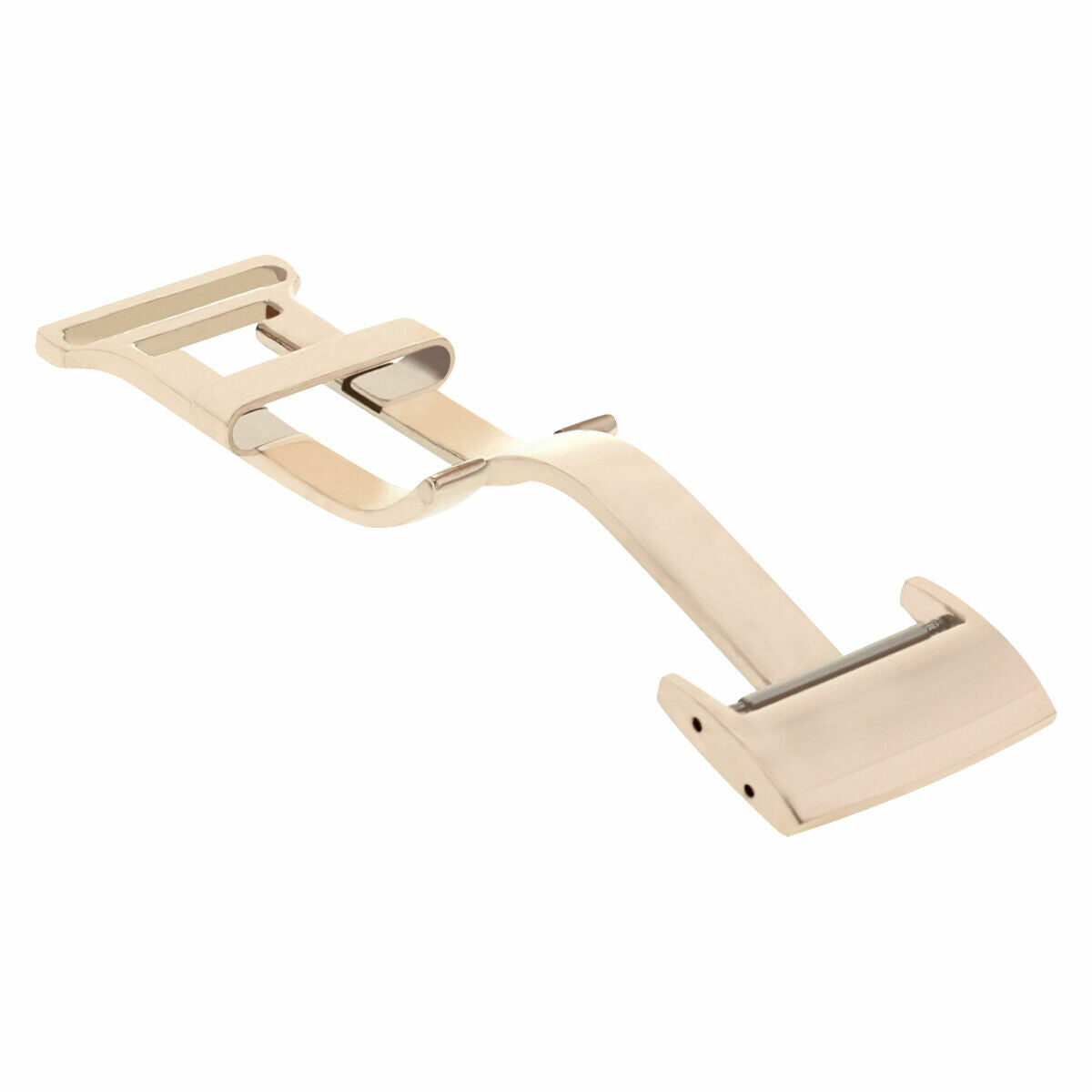 20MM DEPLOYMENT CLASP FOR BREITLING CHRONO WATCH BAND LEATHER STRAP BUCKLE ROSE