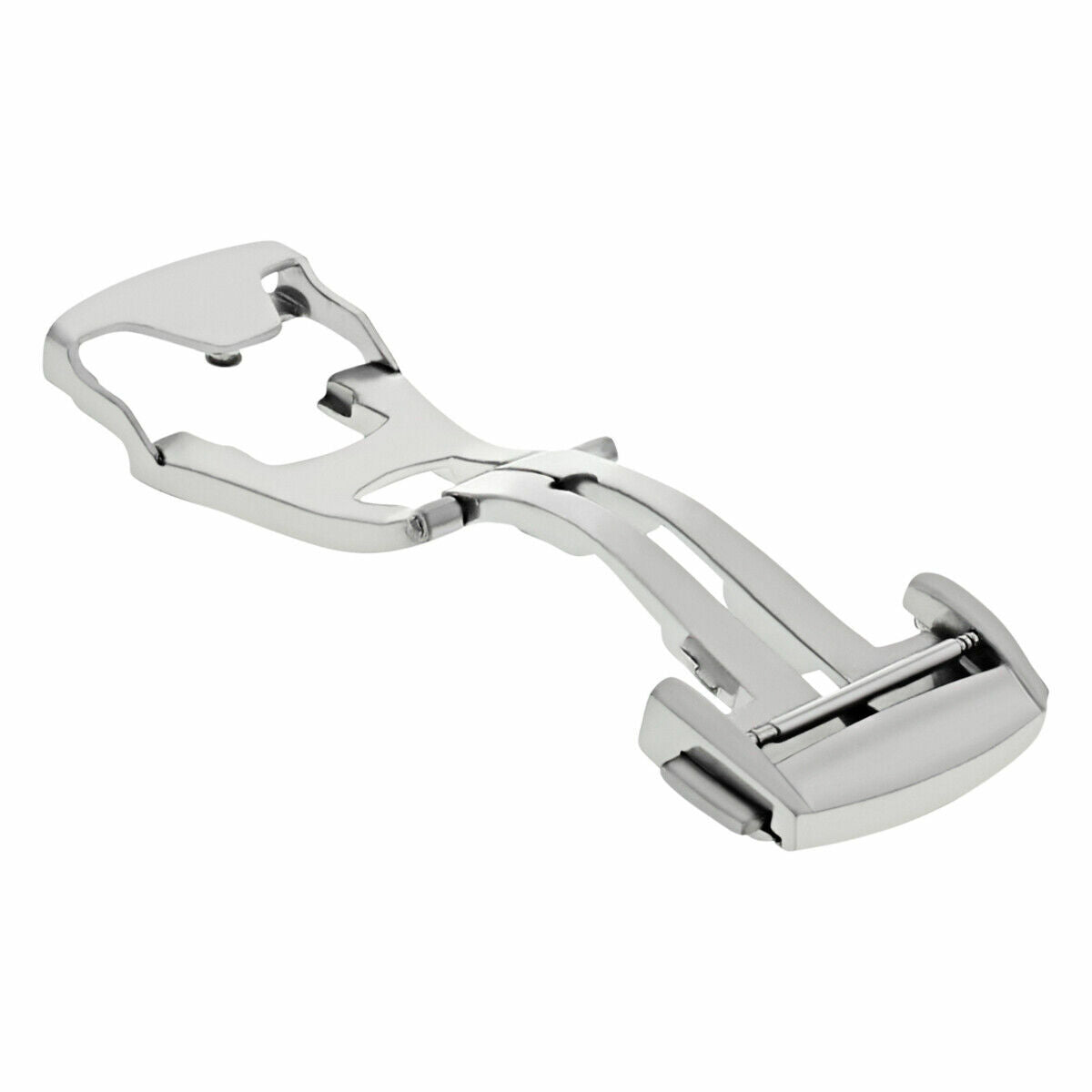 16MM WATCH STRAP BAND CLASP LEATHER FOR OMEGA SPEEDMASTER SEAMASTER TAG HEUER