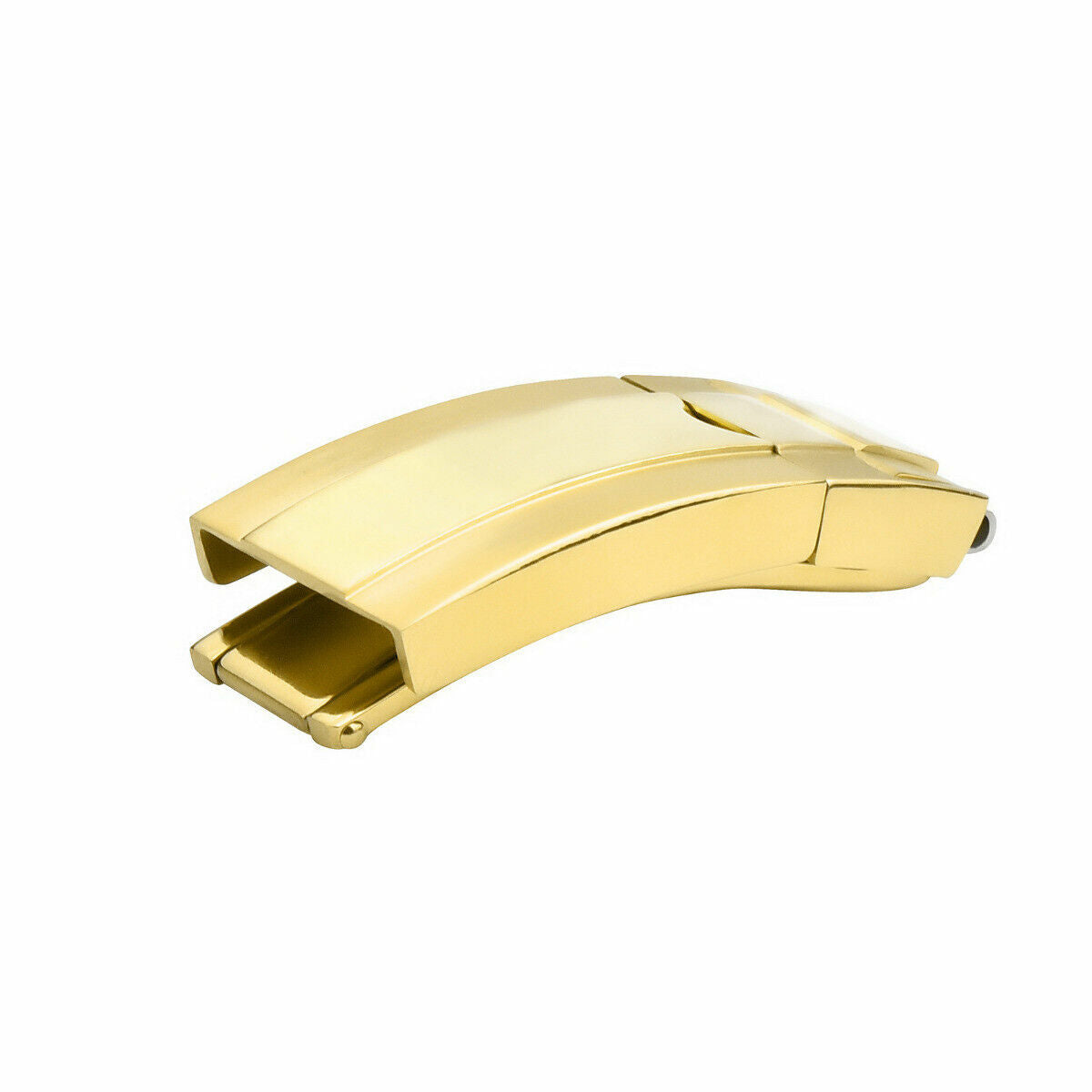 16MM WATCH BUCKLE CLASP FOR ROLEX DAYTONA DATEJUST SURMBERINER GMT EXPLORER, Gold, view 3