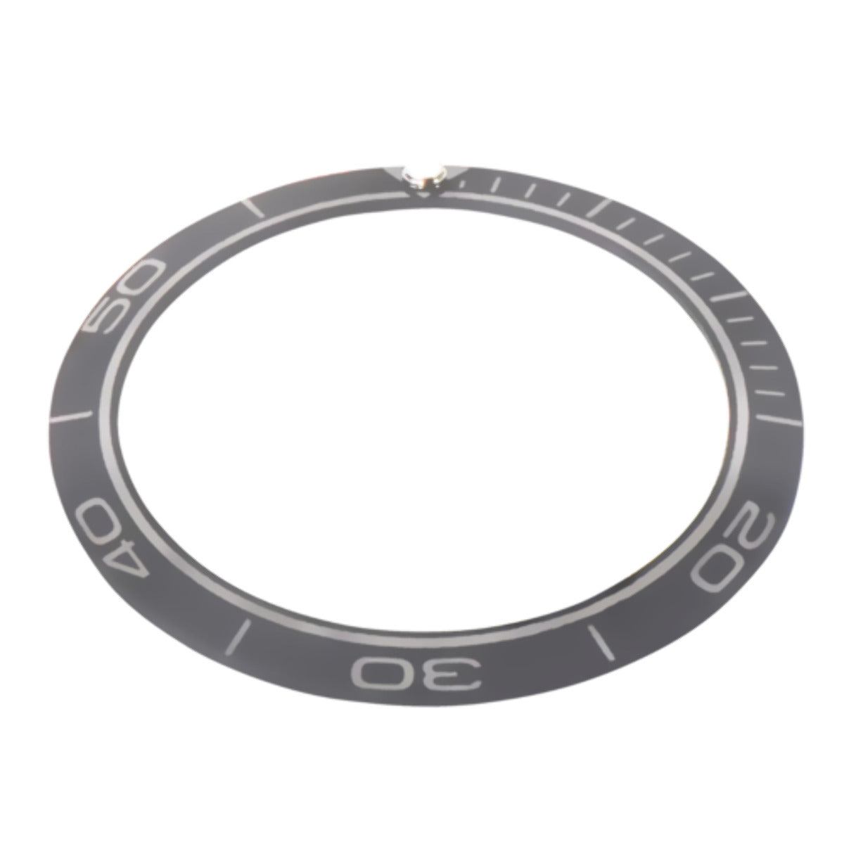 BLACK CERAMIC BEZEL INSERT FOR 41 42 OMEGA SEAMASTER PLANET OCEAN 38x30.60 SLATE