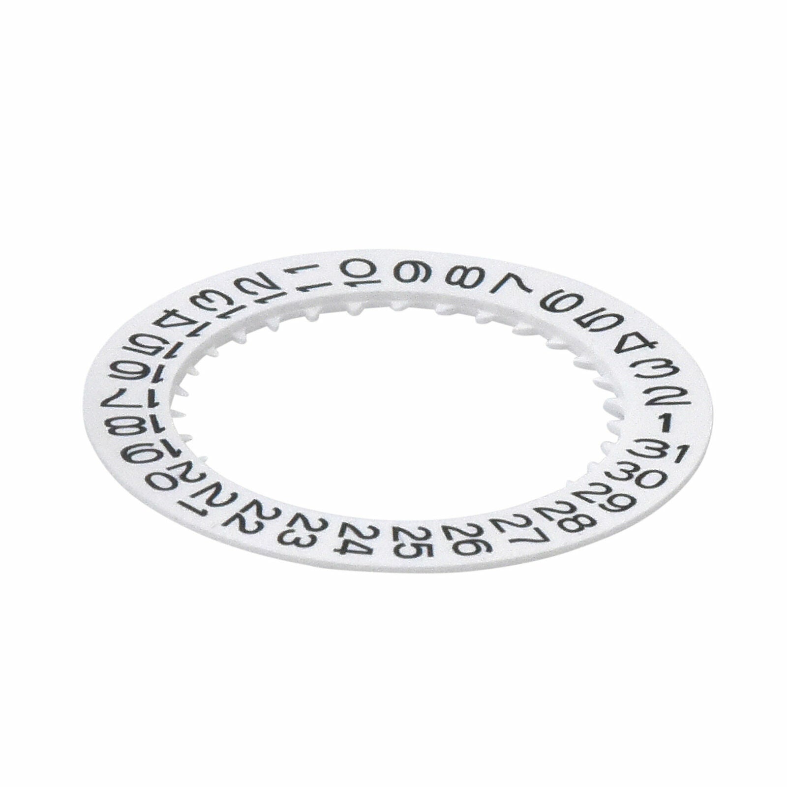 DATE DIAL WHEEL DISC FOR SEIKO SII 7S26 7S36 NH 34 NH35 NH36 NH37 SKX007 WHITE