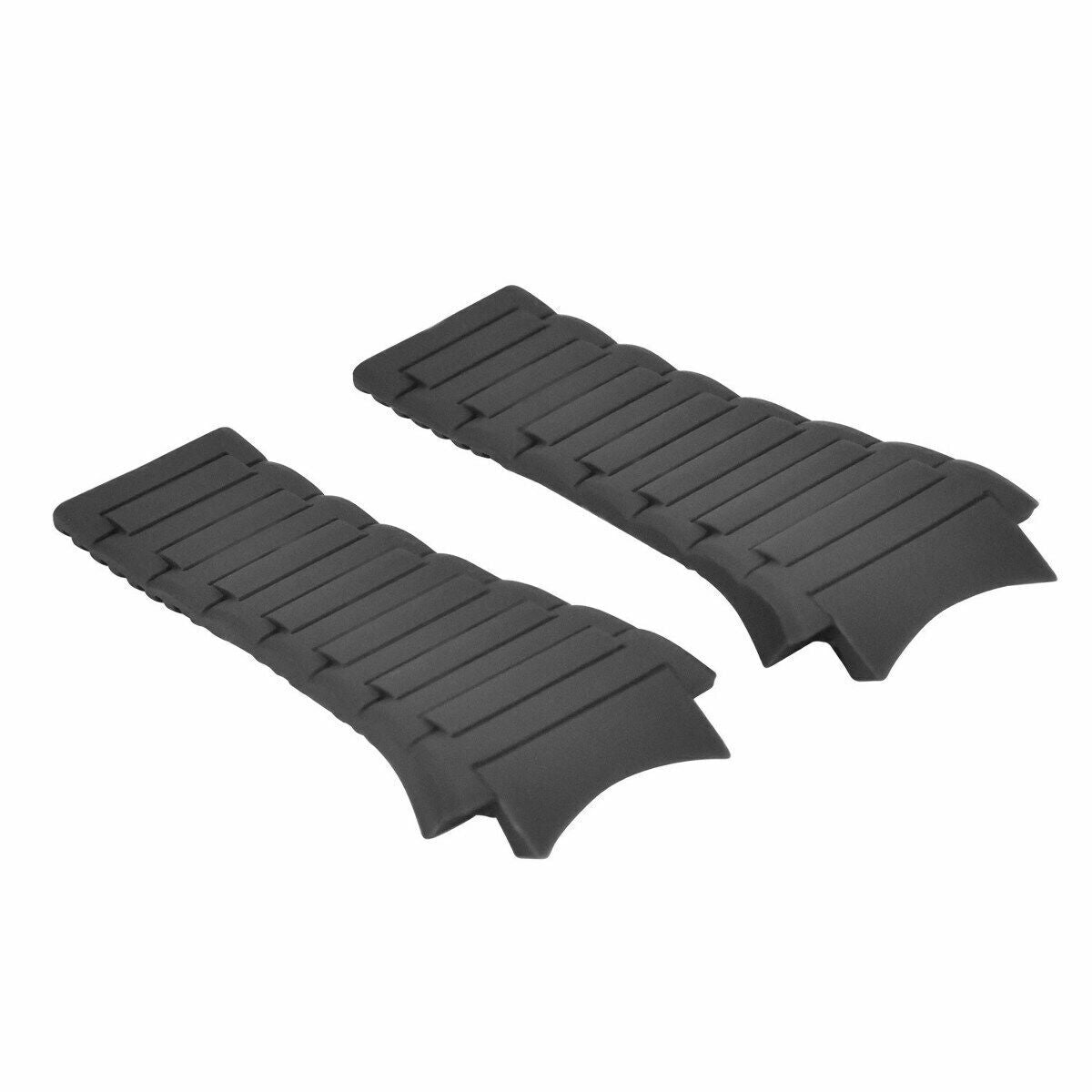 23MM SILICONE RUBBER WATCH STRAP BAND FOR PORSCHE WATCH BLACK