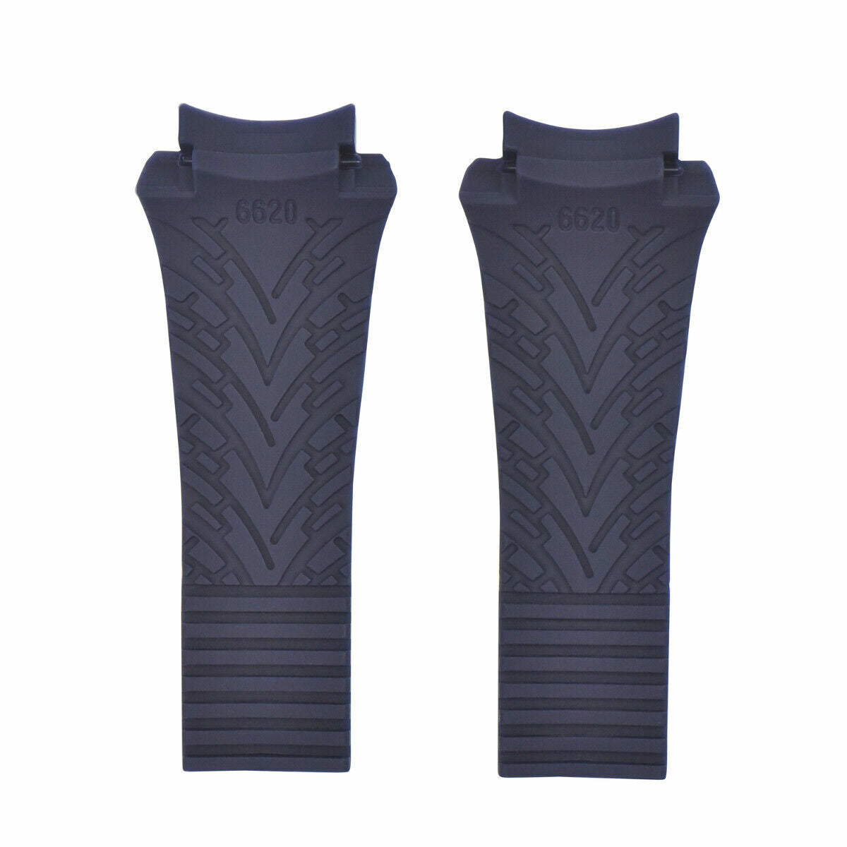 23MM SILICONE RUBBER WATCH STRAP BAND FOR PORSCHE WATCH BLUE